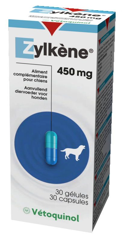 Billede af ZylkÃ¨ne 450 mg til hund (30 kapsler) hos Gilpa ApS