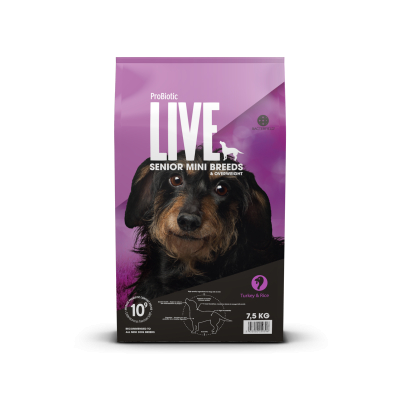 ProBiotic LIVE Senior og Overvægt til små hunde