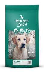 7 kg. First Buddy Adult - Glutenfrit hundefoder til voksne hunde