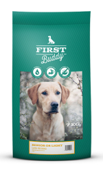 7 kg. First Buddy Senior Light - Glutenfri hundefoder