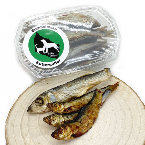 Bornholmske Kutterguffer til hund eller kat - brisling Bornholmske Kutterguffer til hund eller kat - brisling