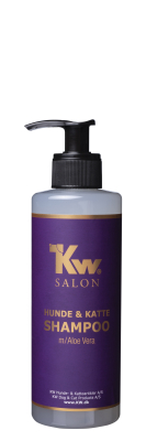 300 ml KW Salon Aloe Vera Shampoo i praktisk flaske med pumpe