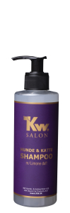 KW Salon Limone Shampoo 300 ml i praktisk flaske med doseringspumpe