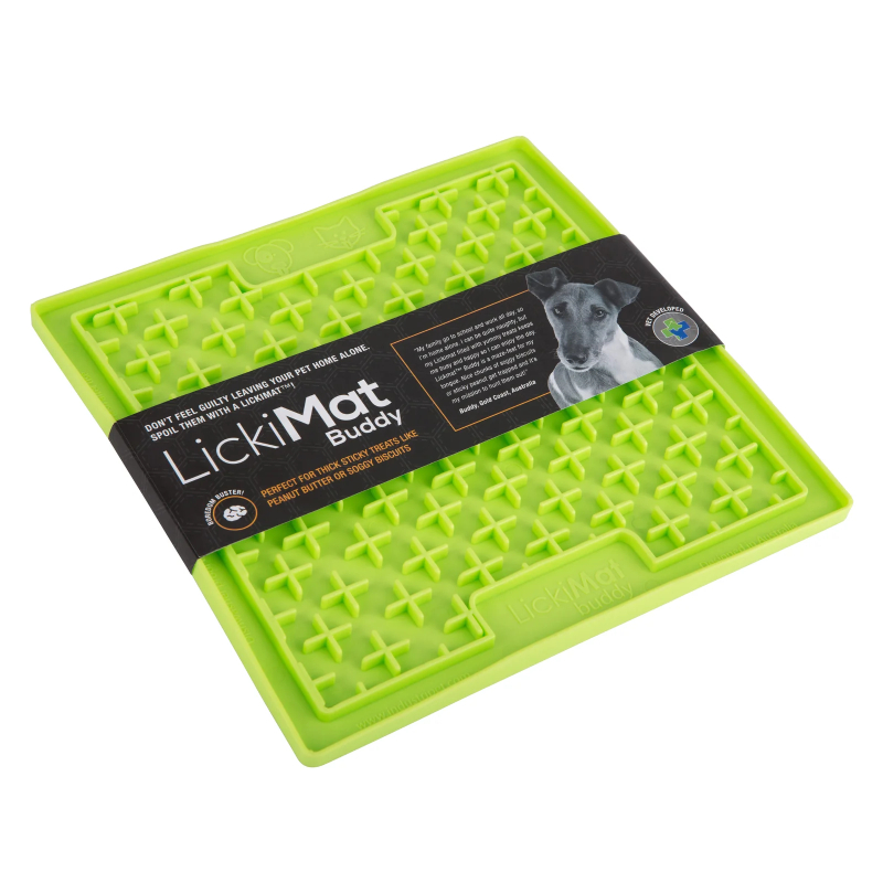 Grøn Lickmat 20 cm – LickiMat Buddy