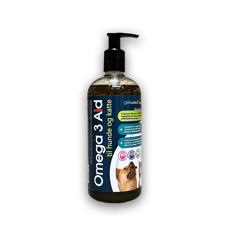 500 ml Omega 3 til hunde