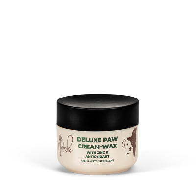 Dåse med 50 ml Nathalie Deluxe Paw Cremewax. Dåsen er med skruelåg