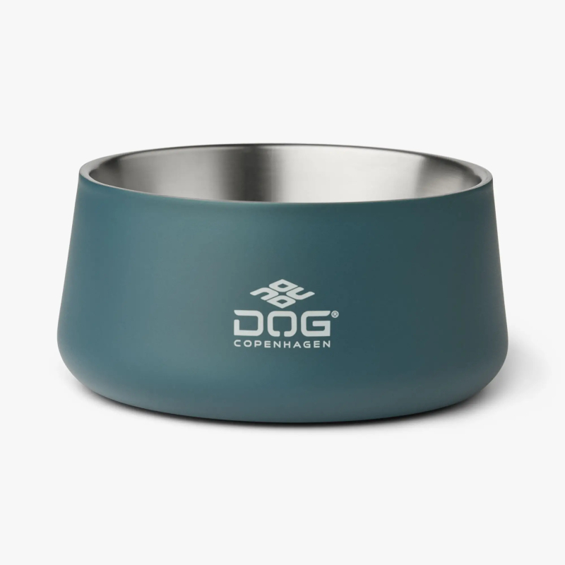 DOG Copenhagen Vega Skål - Petrol Blue - small/medium
