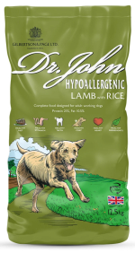 Dr. John Hypoallergenic med lam og ris