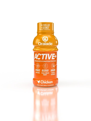Flaske med skruelåg - Oralade Active, kylling